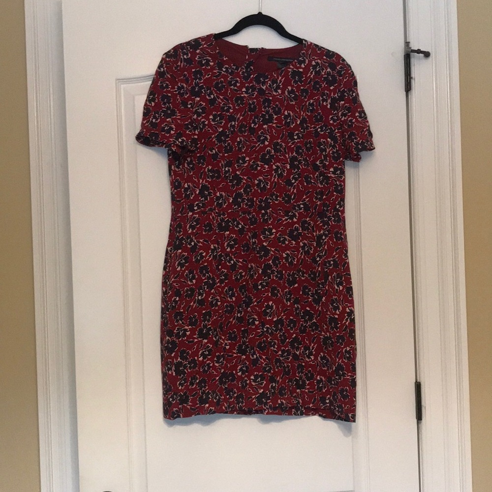 French connection floral mini dress
